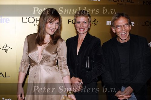 Amsterdam 15 november 2007
Prix de Mode in het stedelijk museum. Het wordt georganiseerd door de Marie Claire.Ouders en zus Doutzen Kroes