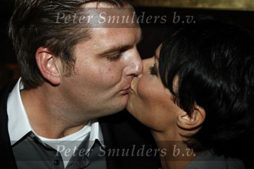 Amsterdam 19 maart 2008
Presentatie lingerie lijn van Yolanthe Cabau v Kasbergen in de escape. Dyanne Beekman met vriend
Peter Smulders bv
