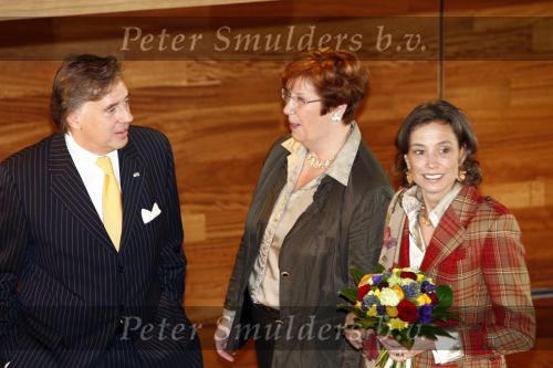 Amsterdam 2 februari 2008
Prinses Marilene en Prins Maurits openen het Ronald Mc Donald speelhuis in het VU ziekenhuis. Ed Nijpels en Annemarie Jorritsma