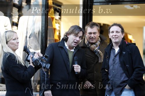 Amsterdam 25 november 2007
Marco Verhagen Eddy Keur en Robert Leroy nemen real life show op.