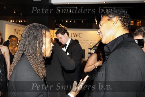 Amsterdam 6 december 2007
Miljonairsfair 2007 in de rai te amsterdam. Vip avond. 
Ruud Gullit en Edgar Davids