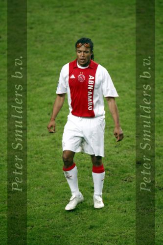 Amsterdam, 30 Januari 2008 Kompetitiewedstrijd AJAX-PSV, eindstand 0-2
Seizoen 2007/2008
Trieste afgang voor Edgar Davids die enkele minuten voor tijd door een harde charge ROOD kreeg