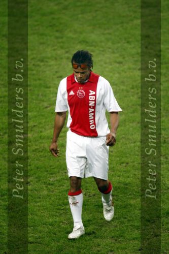 Amsterdam, 30 Januari 2008 Kompetitiewedstrijd AJAX-PSV, eindstand 0-2
Seizoen 2007/2008
Trieste afgang voor Edgar Davids die enkele minuten voor tijd door een harde charge ROOD kreeg
