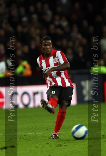 Eindhoven, 12 Maart 2008
UEFA 1/8 finale PSV-Tottenham Hotspur FC, eindstand 0-1
PSV wint na verlenging en straschoppen met 6-5 en gaat door naar de 1/4 Finale
Edsion Mendez