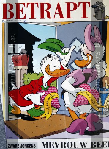 Nigtevecht 26 februari 2008
Poster in de donald duck waarop een foto staat die gemaakt is door Edwin Smulpers.
Peter Smulders bv