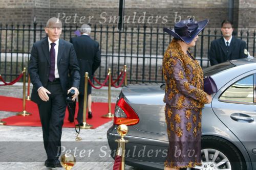 Den Haag 16 september 2008
Prinsjesdag 2008 op het binnenhof. 
Ella Vogelaar met man