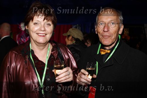 Amsterdam 29 februari 2008
Premiere Circus du soleil.Ella Vogelaar met man
Peter Smulders bv