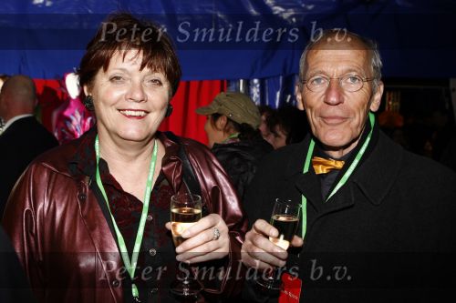 Amsterdam 29 februari 2008
Premiere Circus du soleil.Ella Vogelaar met man
Peter Smulders bv