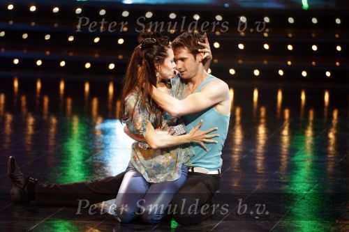 Aalsmeer 15 mei 2009
Dancing with the stars in de studio\'s in Aalsmeer. Emiel Sandtkeen danspartner Dylana Donker
Peter Smulders bv