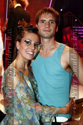 Aalsmeer 15 mei 2009
Dancing with the stars in de studio\'s in Aalsmeer. Emiel Sandtkeen danspartner Dylana Donker
Peter Smulders bv