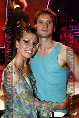 Aalsmeer 15 mei 2009
Dancing with the stars in de studio\'s in Aalsmeer. Emiel Sandtkeen danspartner Dylana Donker
Peter Smulders bv