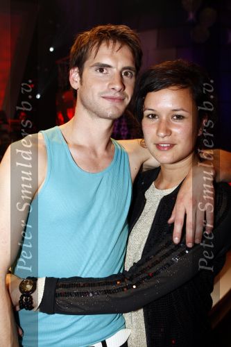 Aalsmeer 15 mei 2009
Dancing with the stars in de studio\'s in Aalsmeer. Emiel Sandtke met zijn vriendin
Peter Smulders bv