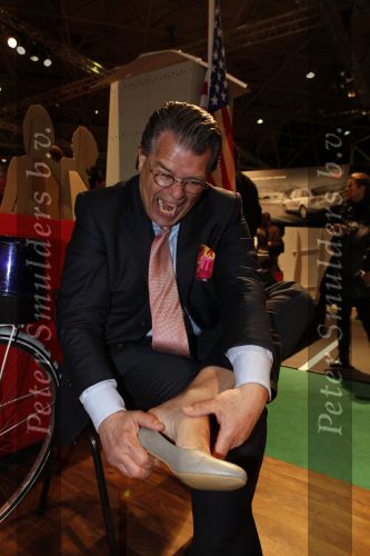 Amsterdam 5 april 2009
Hakkenrace op auto rai georganiseerd door Disney. Emile Ratelband
Peter Smulders bv