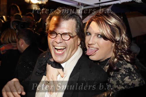 Amsterdam 5 november 2007
Premiere Hans Klok , see you in Vegas in Tuschinski. Emile Ratelband met Mayday