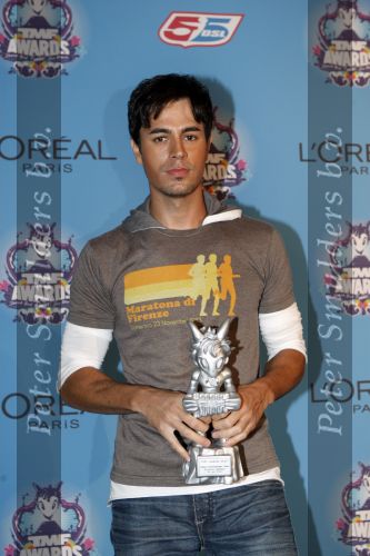 Amsterdam 27 oktober 2007
Uitreiking tmf awards in de heineken music hall. Enrique Iglesias