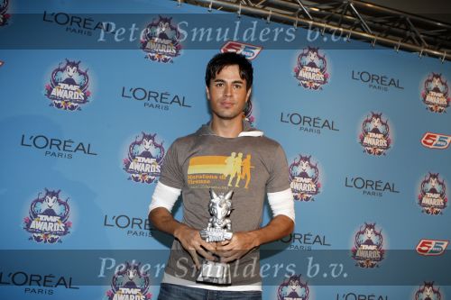 Amsterdam 27 oktober 2007
Uitreiking tmf awards in de heineken music hall. Enrique Iglesias