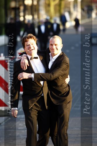 Hilversum 20 maart 2009
Schaatsgala bij studio 21. Erben Wennemars met Arjan Bos van TVM
Peter Smulders bv