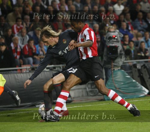 Eindhoven, 19 September 2007 Seizoen 2007/2008 
Eerste wedstrijd Champions League PSV-CSKA Moskou, eindstand 2-1
Eric Addo