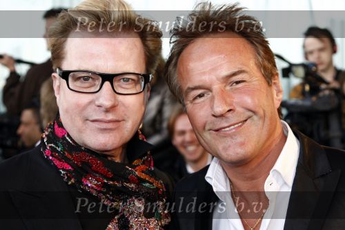 Rotterdam 20 april 2008
Premiere les Miserables  in het nieuwe Luxor theater. eric Beekes met vriend Hans Klok
Peter Smulders bv