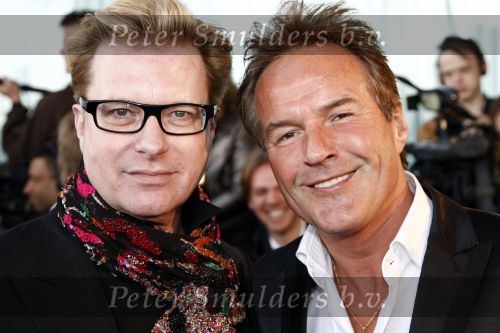 Rotterdam 20 april 2008
Premiere les Miserables  in het nieuwe Luxor theater. eric Beekes met vriend Hans Klok
Peter Smulders bv