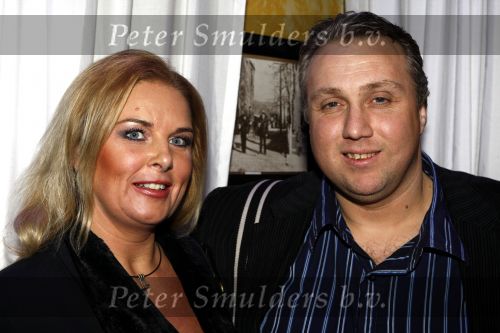 Uitgeest 16 januari 2008
Nieuwjaarsreceptie henk geels in bob\'s saloon. Erik Dikeb met vrouw