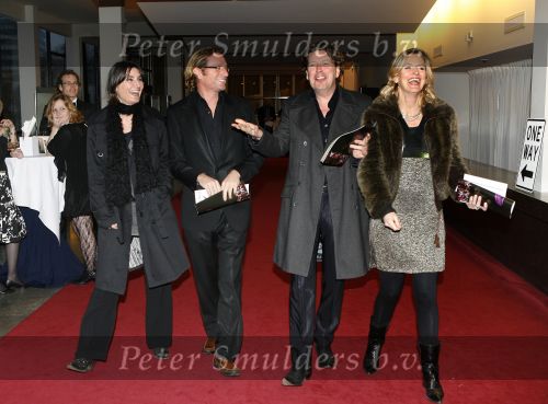 Tilburg, 20 Januari 2008
 Premiere FAME in de stadsschouwburg van Tilburg
op de foto Eric v Tijn men Henkjan Smits met hun vrouwen