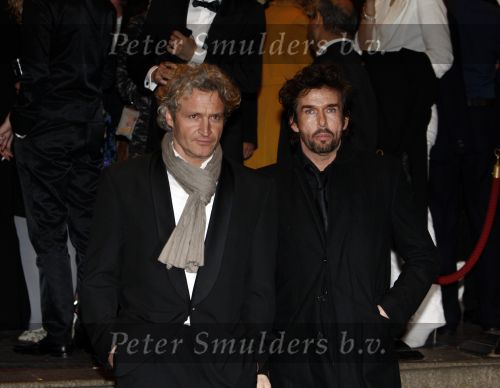 Amsterdam 17 maart 2008 Wendy v Dijk en Erland Galjaard bij premiere van zomerhitte.  Mari v d Ven
Peter Smulders bv