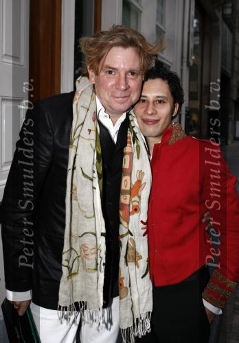 Amsterdam 31 mei 2008
Prins Maurits en Prinses Marilene vrieren hun 10 jarig huwelijksfeest in de supper Club. 
Erny v Reijmersdaal met vriend
