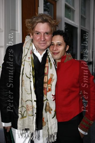 Amsterdam 31 mei 2008
Prins Maurits en Prinses Marilene vrieren hun 10 jarig huwelijksfeest in de supper Club. 
Erny v Reijmersdaal met vriend