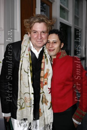 Amsterdam 31 mei 2008
Prins Maurits en Prinses Marilene vrieren hun 10 jarig huwelijksfeest in de supper Club. 
Erny v Reijmersdaal met vriend