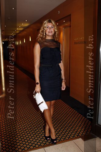 Amsterdam 13 september 2008
Estelle Gullit bij de modeshow van Mart Visser in het Hilton hotel.