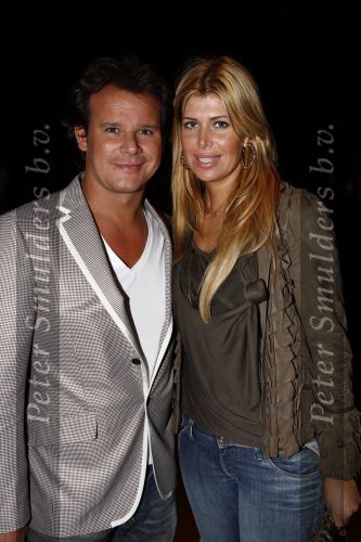 Amsterdam 23 januari 2008
Modeshow Blue Blood tijdens amsterdam fashion week. Estelle Gullit en Leco v Zadelhoff
