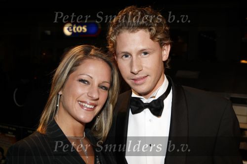 Amsterdam 19 november 2007
Premiere van de scheepsjongens van de bontekoe in tuschinski.  Ewout Genemans met vriendin