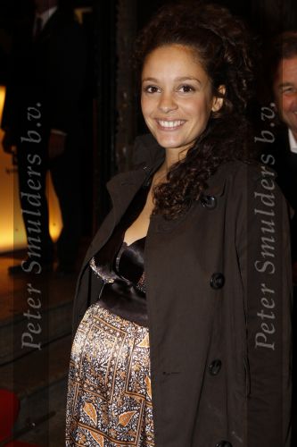 Amsterdam 4 oktober 2007
Premiere commercial Nespresso in Tuschinski. Fajah Lourens zwanger