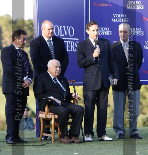 4 November 2007 Valderrama Golfclub ( Spanje )
Finaledag Volvo Masters Seizoen 2007
Felipe Ortiz Patino met zijn vader Jaime Ortiz Patino