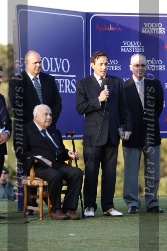 4 November 2007 Valderrama Golfclub ( Spanje )
Finaledag Volvo Masters Seizoen 2007
Felipe Ortiz Patino met zijn vader Jaime Ortiz Patino