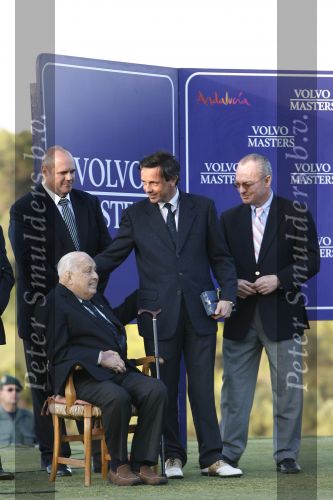 4 November 2007 Valderrama Golfclub ( Spanje )
Finaledag Volvo Masters Seizoen 2007
Felipe Ortiz Patino met zijn vader Jaime Ortiz Patino