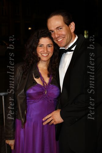 Amsterdam 29 september 2008
Pink Ribbon gala in het concert gebouw. femmetje de Windt met man
Peter Smulders bv