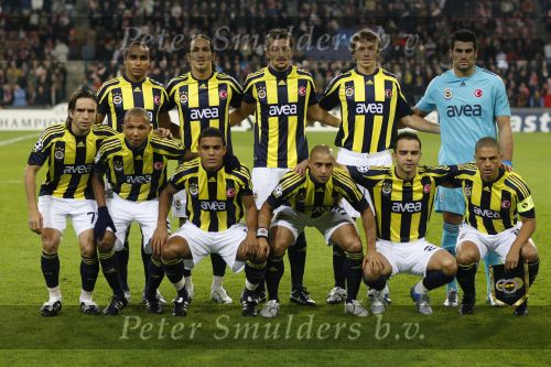 Eindhoven, 23 Oktober 2007
Champions League wedstrijd PSV-Fenerbahce, eindstand 0-0
Seizoen 2007/2008
Volkan Demirel, Lugano, Roberto Carlos, Gokcek Vederson, Aurelio Mehmet, Alex Fenerbahce, Semih Senturk, Deniz Baris, Edu, Gokhan Gonul en Deivid