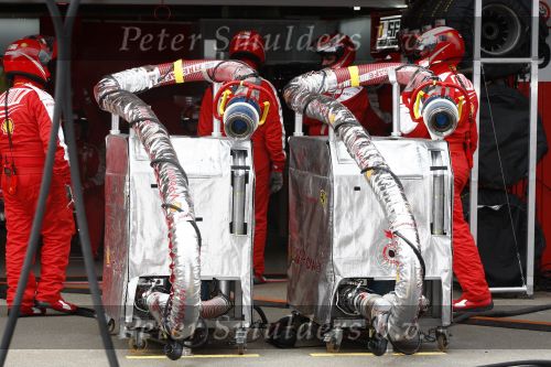 Barcelona 11 maart 2009
Test dag voor de formule 1 teams op het circuit van Barcelona. Ferrari
Peter Smulders bv
