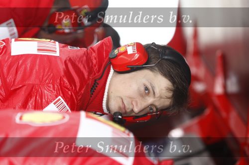 Barcelona 11 maart 2009
Test dag voor de formule 1 teams op het circuit van Barcelona. Ferrari
Peter Smulders bv