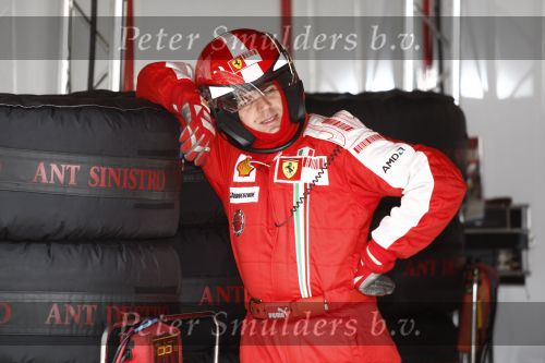 Barcelona 11 maart 2009
Test dag voor de formule 1 teams op het circuit van Barcelona. Ferrari monteurs
Peter Smulders bv