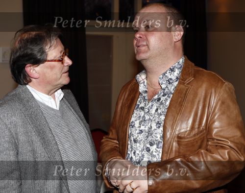 Bussum 24 januari 2008
Omroepman van het jaar verkiezing bij Jan Tabak. 
Fons v Westerloo met Paul de Leeuw