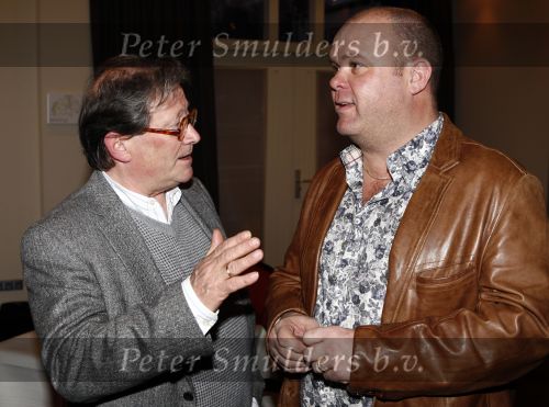 Bussum 24 januari 2008
Omroepman van het jaar verkiezing bij Jan Tabak. 
Fons v Westerloo met Paul de Leeuw