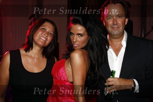 Amsterdam 19 juli 2008
Model Jordan bij feestje van Bjorn Borg in de schouwburg van amsterdam. 
Jordan met dochter en vrouw  en baas van Bjorn Borg e.a.