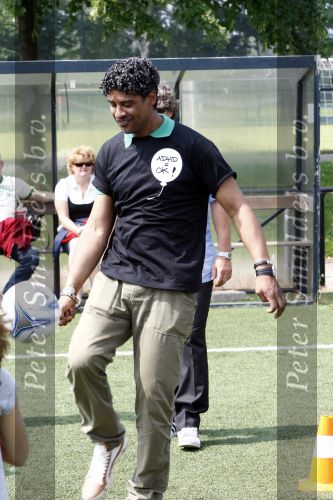 Amsterdam 7 juni 2008
Frank Rijkaard bij nationale dag van ADHD op sportcomplex de toekomst van