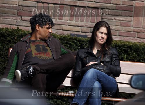 Amsterdam 13 april 2009
Frank Rijkaard met zijn nieuwe vriendin Stephanie Fransen. Ze vertrekken bij zijn nieuwe huis en gaan lunchen bij het Hilton hotel.
Peter Smulders bv