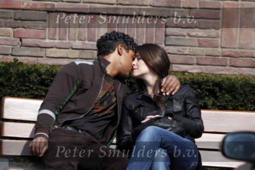 Amsterdam 13 april 2009
Frank Rijkaard met zijn nieuwe vriendin Stephanie Fransen. Ze vertrekken bij zijn nieuwe huis en gaan lunchen bij het Hilton hotel.
Peter Smulders bv