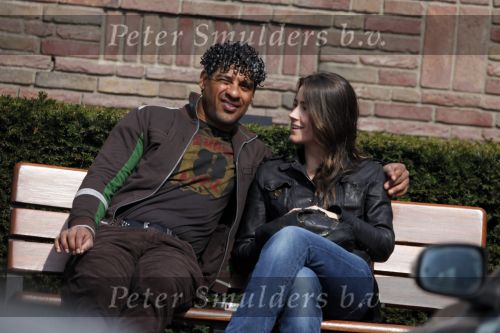 Amsterdam 13 april 2009
Frank Rijkaard met zijn nieuwe vriendin Stephanie Fransen. Ze vertrekken bij zijn nieuwe huis en gaan lunchen bij het Hilton hotel.
Peter Smulders bv