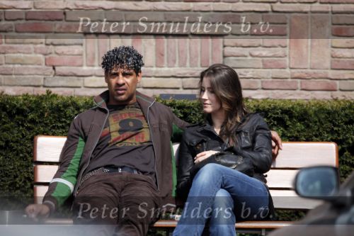 Amsterdam 13 april 2009
Frank Rijkaard met zijn nieuwe vriendin Stephanie Fransen. Ze vertrekken bij zijn nieuwe huis en gaan lunchen bij het Hilton hotel.
Peter Smulders bv